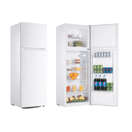 ثلاجة دانسات بابين 10.2 قدم ابيض