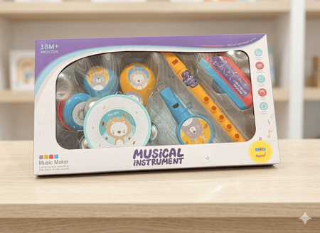 مجموعة "Music Maker" الآلات الموسيقية للأطفال (+18 شهرًا)