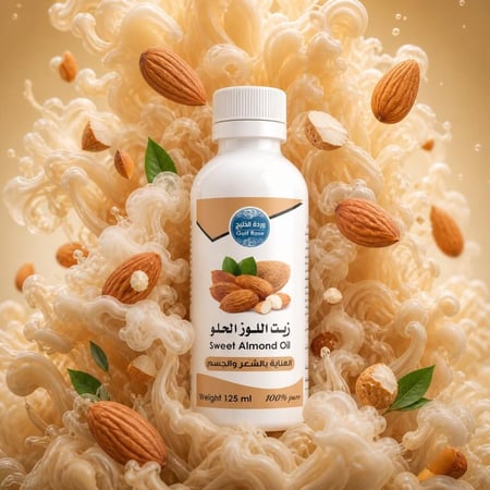 زيت اللوز الحلو