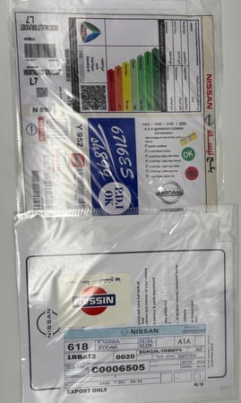 ستكرات لجميع السيارات باشكال مختلفة