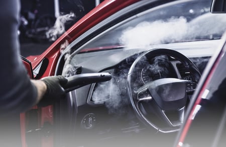 غسيل سيارات بالبخار