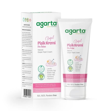 كريم اقارتا طبيعي للأطفال لطفح الحفاضات 100 مل