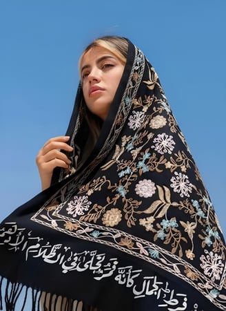 شال كشميري نسائي