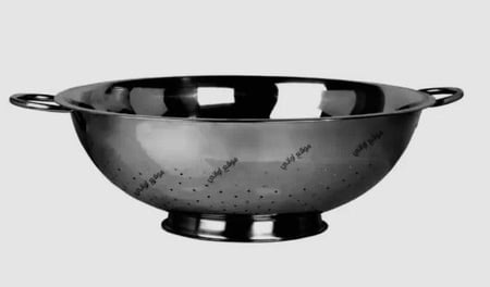 مشخل مدور استيل بيدين