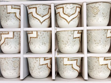 درزن فناجيل قهوة عربي