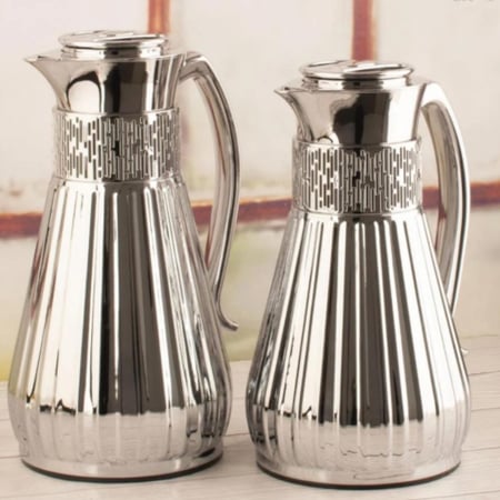 طقم ترامس عزة كروم لماع