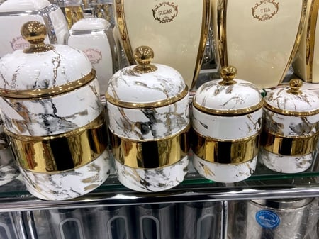 علب بهارات بورسلان