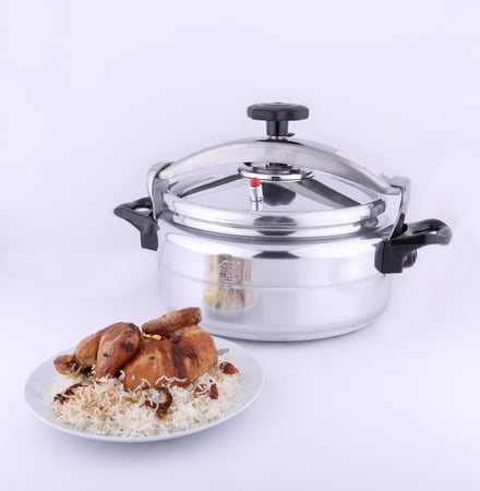 قدر ضغط السيف المنيوم 25 لتر قصير