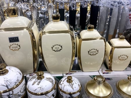 علب بهارات بورسلان