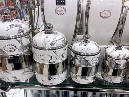 علب بهارات بورسلان