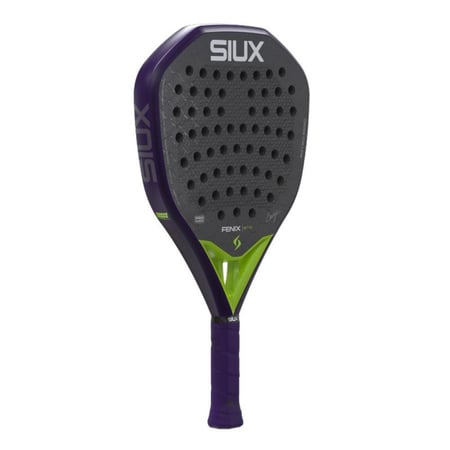 Siux Fenix Pro Glow Purple Leo Ausburger Racket 2026