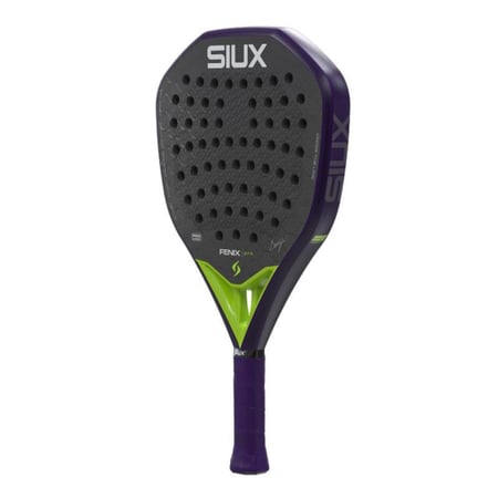 Siux Fenix Pro Glow Purple Leo Ausburger Racket 2026