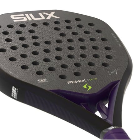 Siux Fenix Pro Black Leo Ausburger Racket 2026
