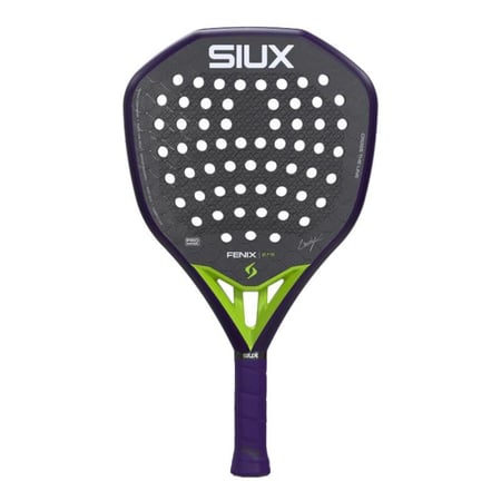 Siux Fenix Pro Glow Purple Leo Ausburger Racket 2026