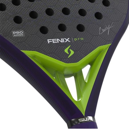 Siux Fenix Pro Glow Purple Leo Ausburger Racket 2026