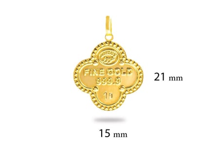 سبيكة الأهله الاربعة عيار 24 قيراط , 1 جرام