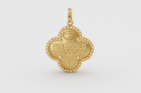 سبيكة الأهله الاربعة عيار 24 قيراط , 1 جرام