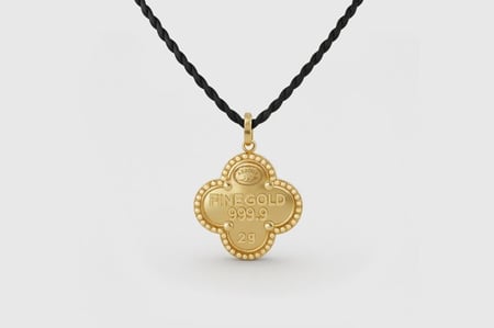 سبيكة الأهله الاربعة عيار 24 وزن 2 جرام