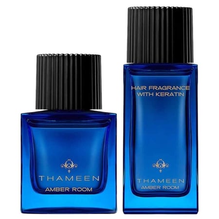ثمين مجموعة أمبر روم (أو دو برفيوم 50مل + معطر للشعر 50مل)