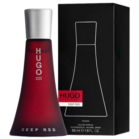 عطر هوغو بوس ديب ان رد النسائي - او دو بارفيوم - 90مل