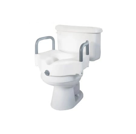 مقعد رافع لكرسي الحمام مع جوانب