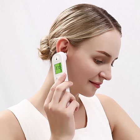 ميزان حرارة بانغاو PG-IRT1601 بالأشعة تحت الحمراء مع مؤشر الحمى الذكي ووظيفة الوضع المزدوج