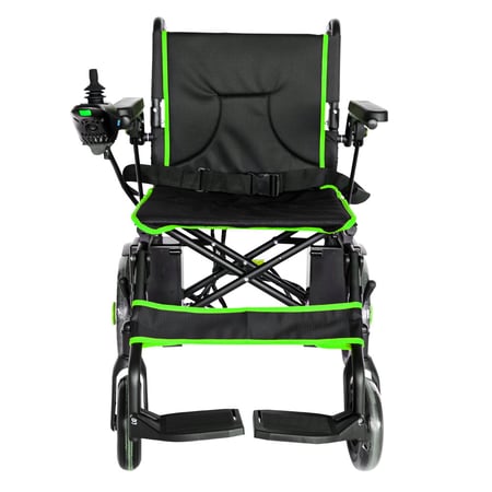 كرسي متحرك كهربائي خفيف الوزن قابل للطي مقاس 60