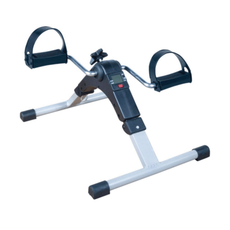 دراجة تمارين ميني محمولة بمقاومة قابلة للتعديل - جهاز رياضي منزلي