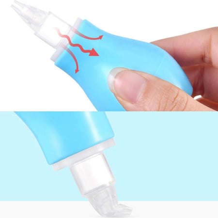 شفاط أنف للأطفال حديثي الولادة – آمن وسهل الاستخدام لتنظيف الأنف بلطف - حبة واحدة