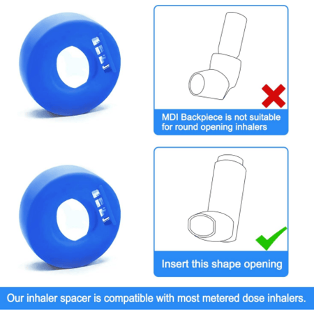 حجرة استنشاق للأطفال مع قناع – مضادة للكهرباء الساكنة لزيادة فعالية البخاخ