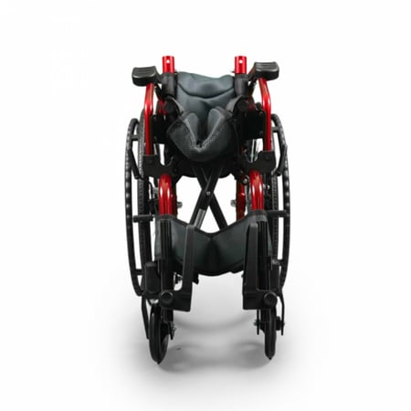 كرسي أطفال ألومنيوم بظهر ينطوي - مقاس 35 سم