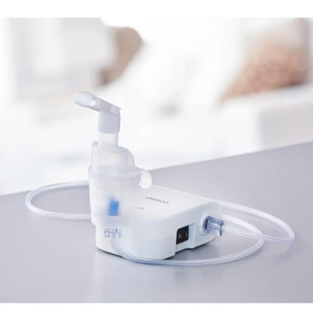 اومرون جهاز استنشاق البخار نيبولايزر بضاغط طراز Ne C803