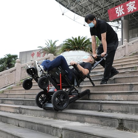 كرسي متحرك كهربائي لتسلق السلالم NF-WD01 - مثالي لكبار السن والإخلاء الطارئ