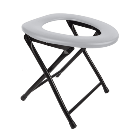 كرسي حمام محمول قابل للطي – دعم آمن ومريح لكبار السن وذوي الاحتياجات الخاصة