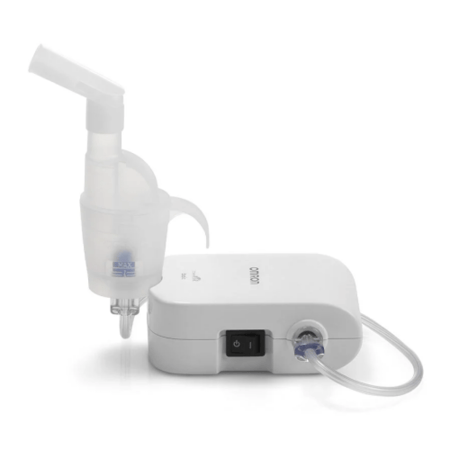 اومرون جهاز استنشاق البخار نيبولايزر بضاغط طراز Ne C803