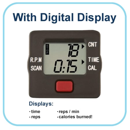 دراجة تمارين ميني محمولة بمقاومة قابلة للتعديل - جهاز رياضي منزلي