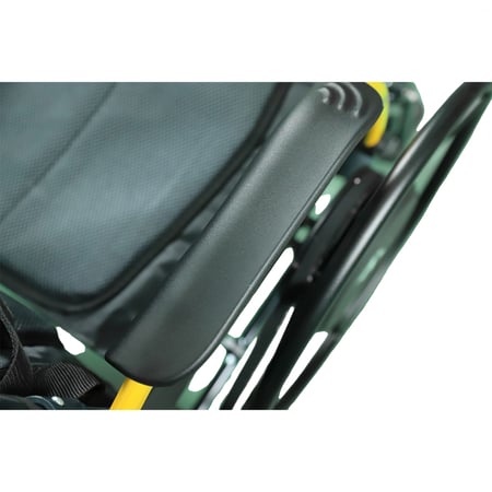 كرسي الومنيوم خفيف الوزن 46 سم - بخاصية الدفع الذاتي