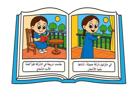 قصة حرف ( ش )