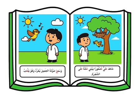 قصة حرف ( ع )