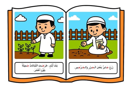 قصة حرف ( ج )