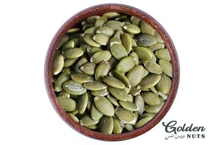 حب قرع مقشور طبيعي وعالي الجودة من جولدن نتس