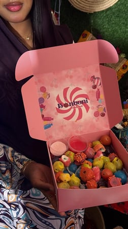بوكس candy fruti كبير
