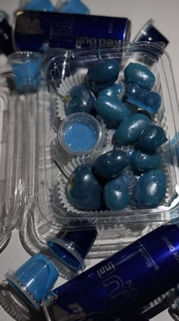 بوكس الريدبول الازرق ( حامض )