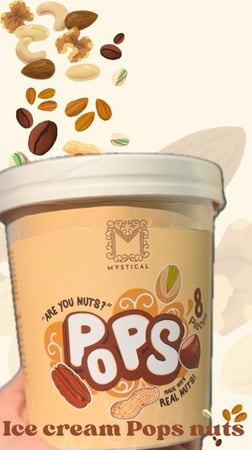 Pops nuts ice cream