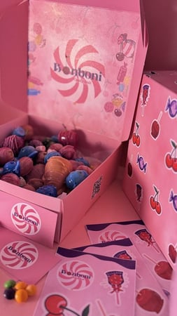 بوكس candy fruti كبير