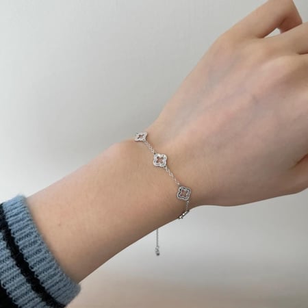 أسوارة Rose silver | فضة عيار 925