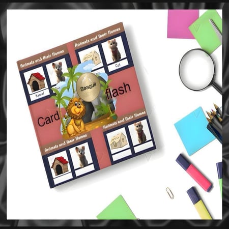 Exclusive | Educational Flash Card for Children – Printable - English Version.