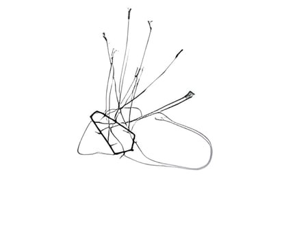 شبك ظهر سوري يدوي