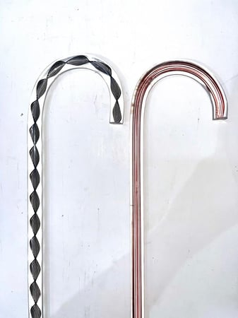 عصا كرليك راس  مسكه