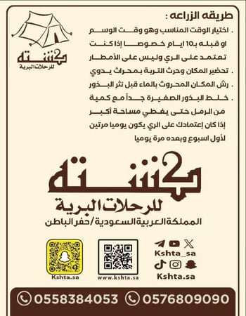 بكت بذور ارطى